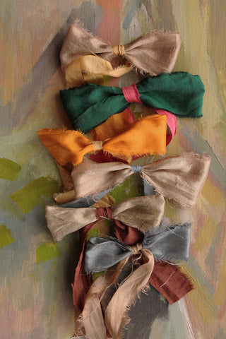 Silk Ribbon Gift Bows - Jewel Palette 3
