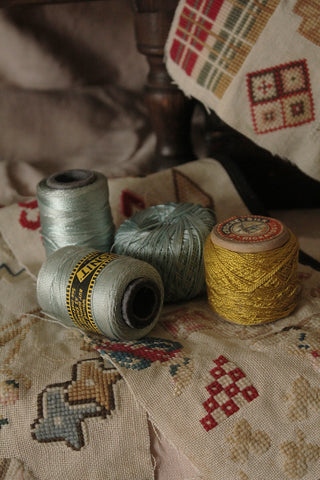 Reels of Silk Crochet Thread