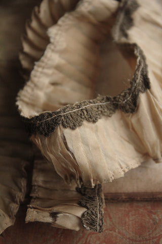 Reclaimed Perfectly Imperfect Pleated Silk - Length 7