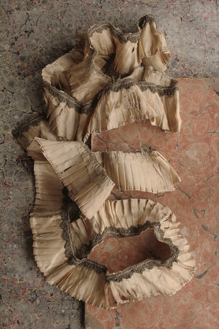 Reclaimed Perfectly Imperfect Pleated Silk - Length 3 (2 pieces)