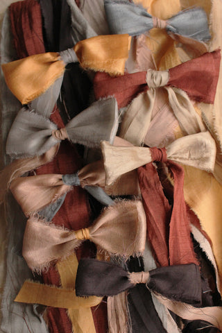Silk Ribbon Selection - Patina