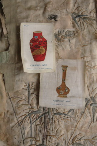 Old Cigarette Silks - Ceramic Art