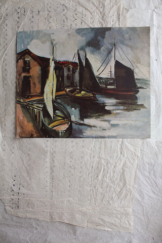 Old Print - Vlaminck - Southampton
