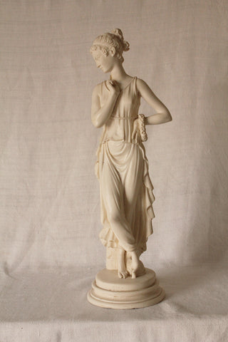 Tall Alabaster Statue - Persephone