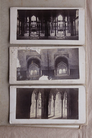 Late 1800's Stereoscopy Cards - Trio 1
