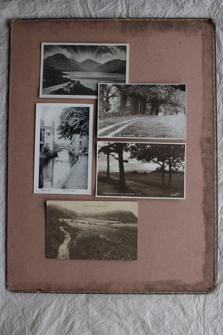 Individual Postcard - The View From Castle Hill
