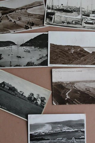 Individual Postcard - The View From Castle Hill