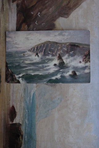 Collectable Postcard - Rough Seas