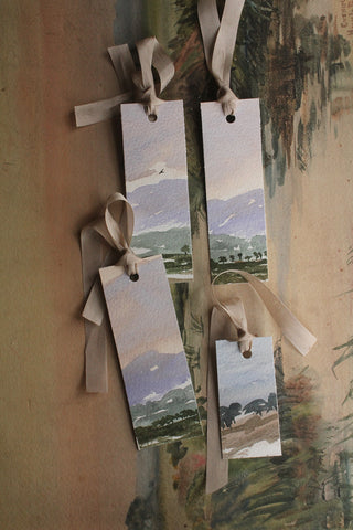 Hand Painted Landscape Tags