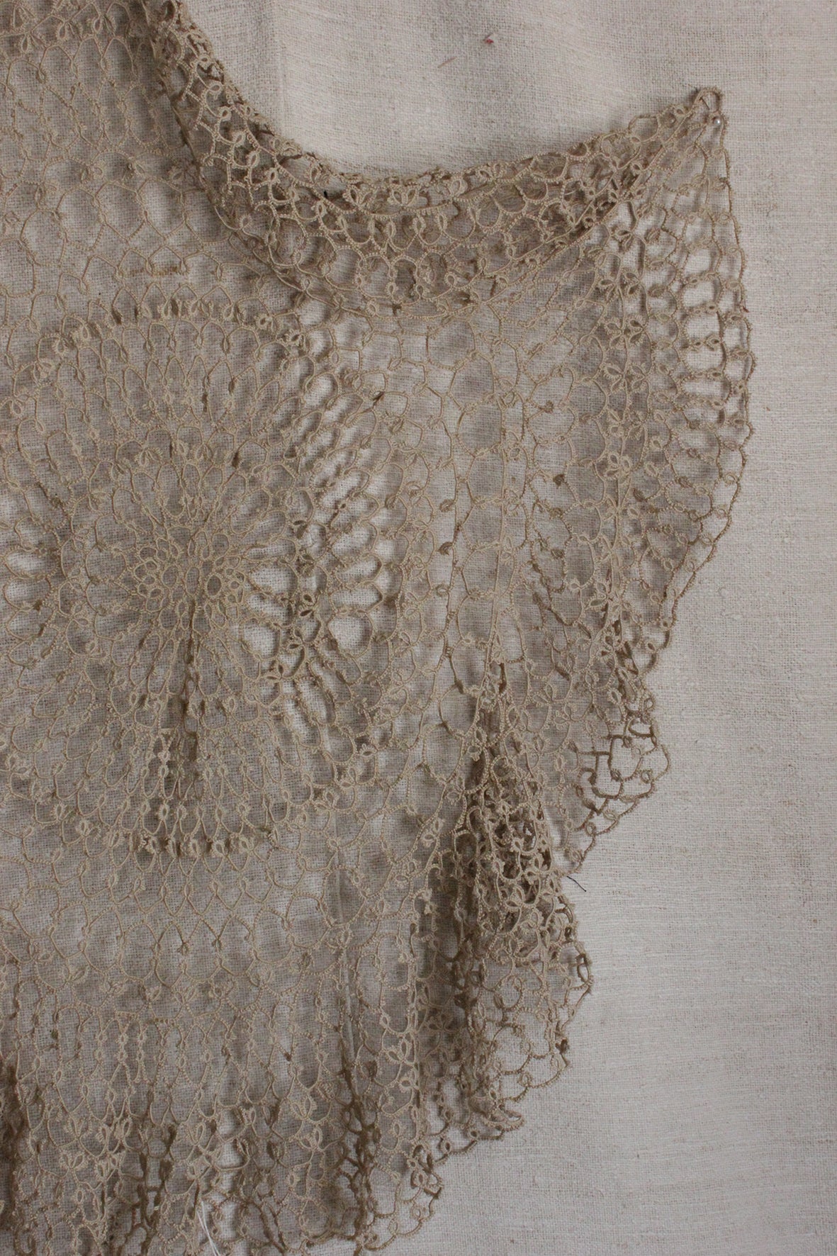 Old Tatting Table Cover
