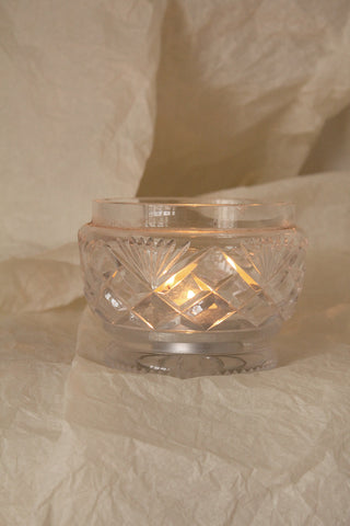Cut Glass Votive