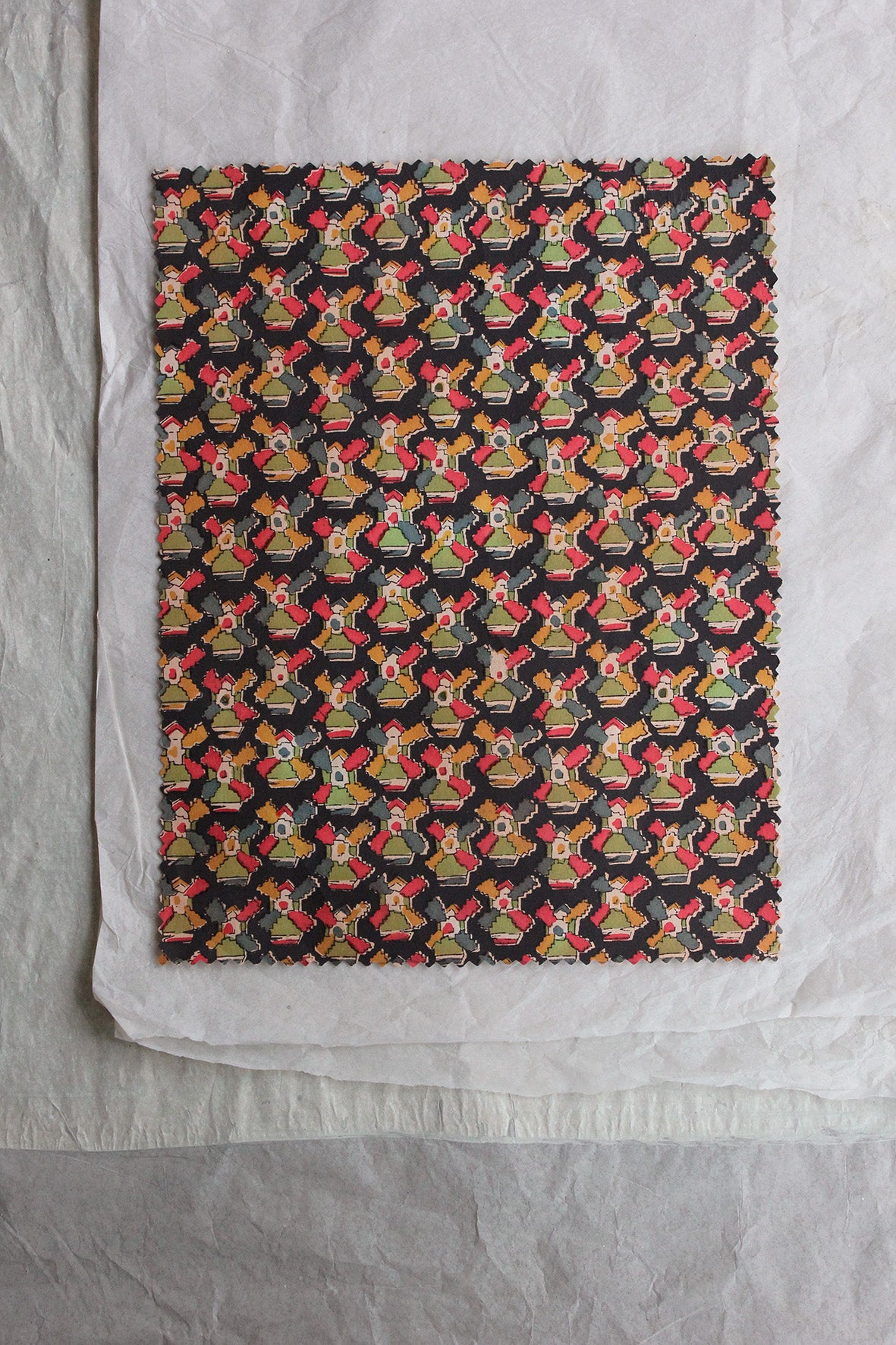 Vintage French Textile Design - Archive 4 No.170