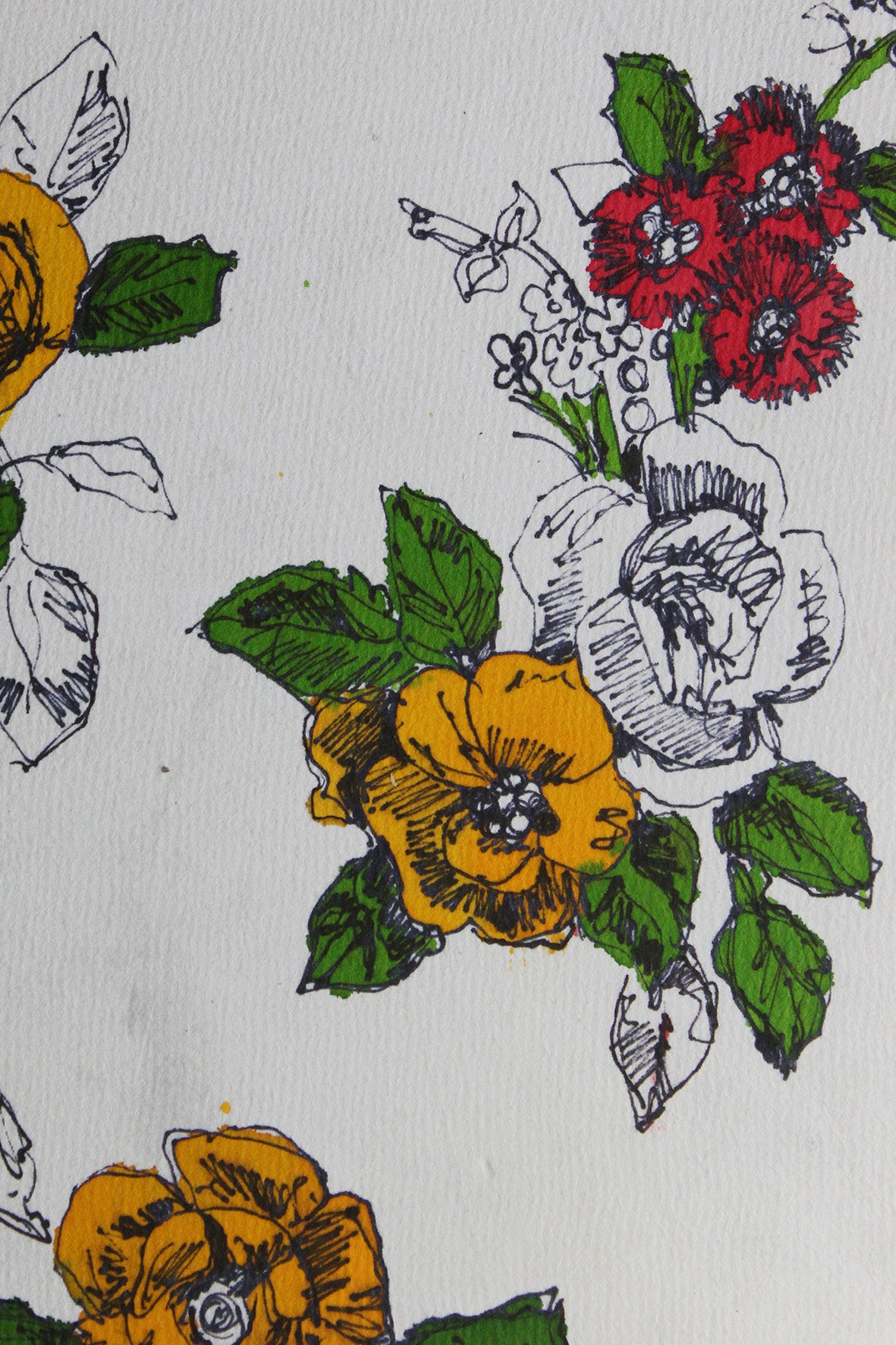 Vintage French Textile Design - Archive 2 No.50