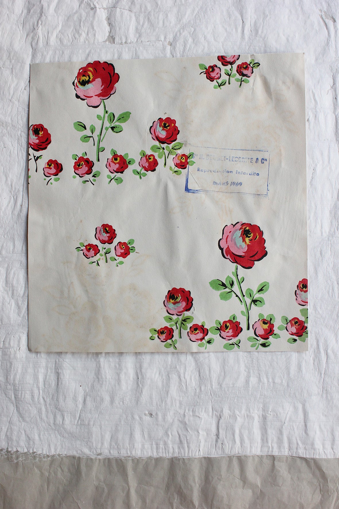 Vintage French Textile Design - Archive 3 No.76