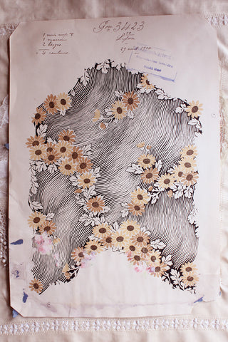 Old French Textile Design - Archive 3