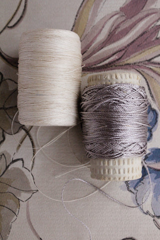 Collection of Old Linen & Silk Threads - Set 2