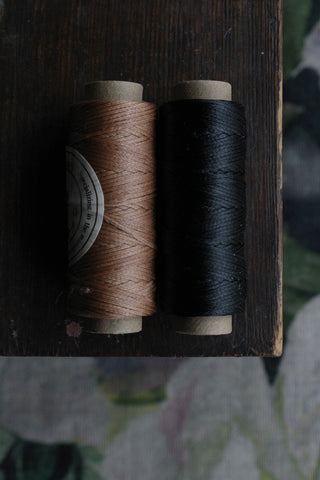 Reels of Waxed Thread  - Worn Rust & Ink