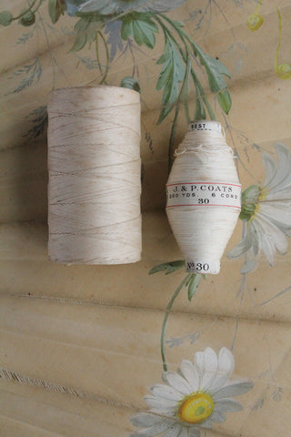 Collection of Old Linen Threads - Set 1
