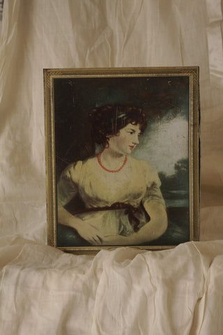 Old Portrait Biscuit Tin