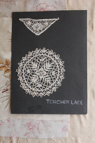 Torchon Lace Samples