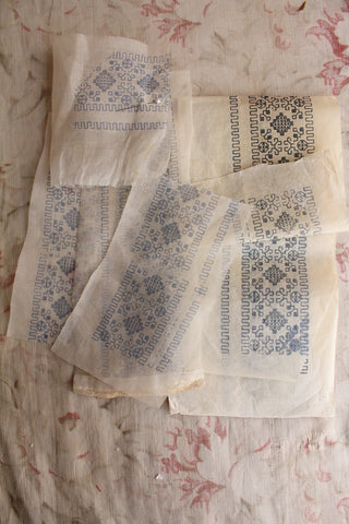 Transfers on Silk & Paper
