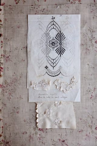 Traces Of Embroidery & Fragments -  One