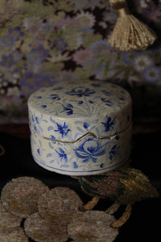 Vintage Indian Papier Mache Trinket Box (four)