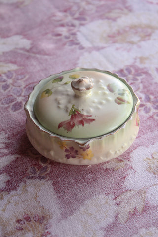Carlton Ware Floral Trinket Pot