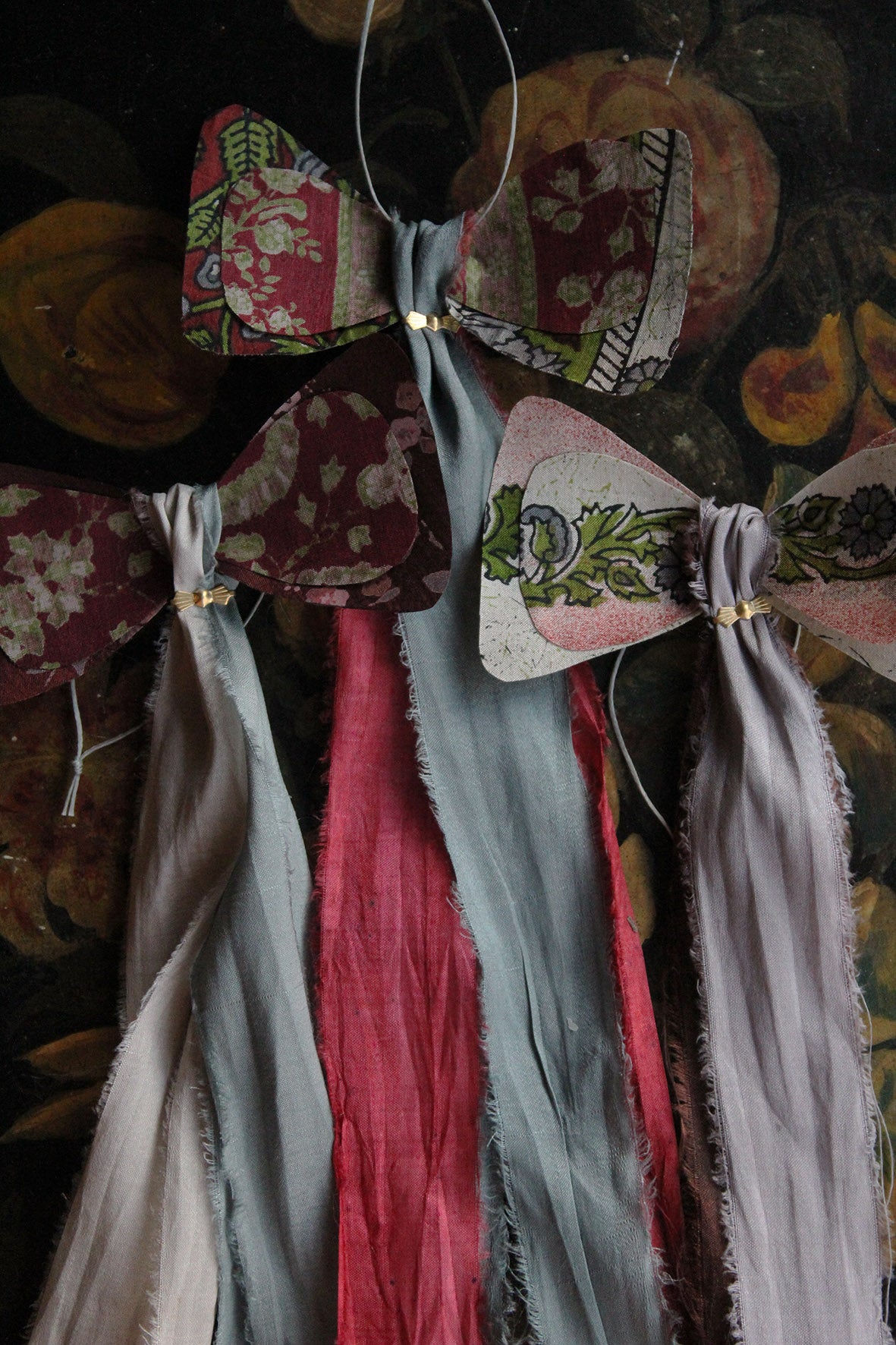 Beautiful Trio Silk Tree/Wreath Bows - Collection 3