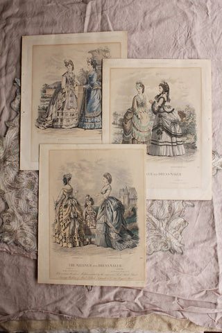 The Milliner and Dressmaker - Old Engravings