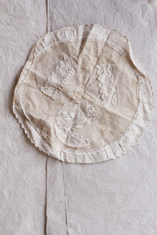 Delicate Hand Made Table Mat - Unfinished