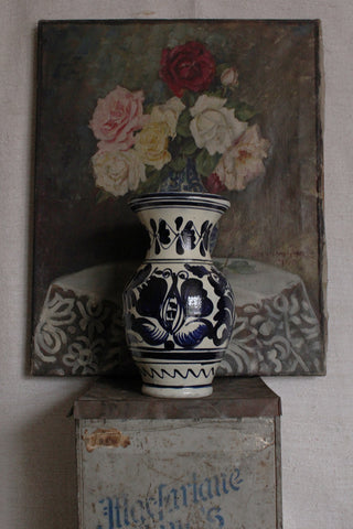 Vintage Hand Painted Hungarian Vase