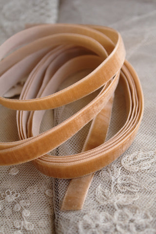 Velvet Ribbon - Candied Orange