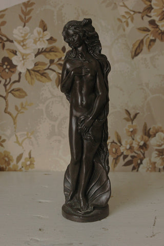 Old Resin Ornament - Botticelli's Venus