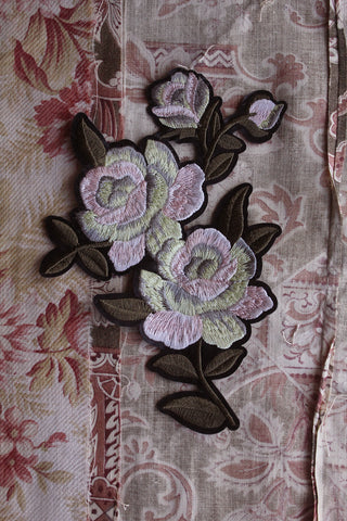 Vintage Fashion Applique - Roses