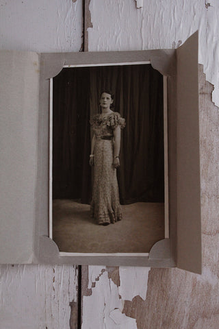 Old Photograph in Paper Wallet
