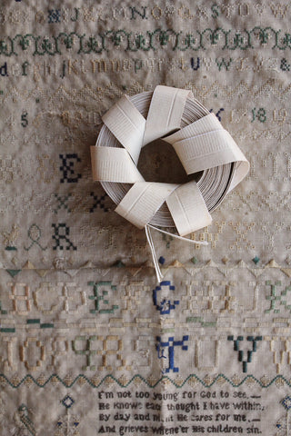A Roll of Old French Wallpaper Border