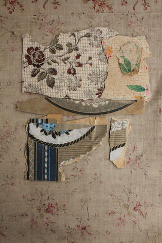 Collection of Old Wallpaper Fragments - Gathering 1