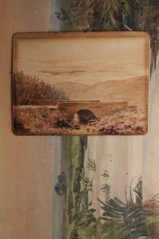 Miniature Watercolour - The Old Bridge