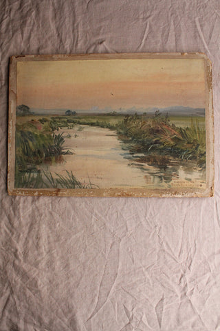 Beautiful Evening Watercolour.