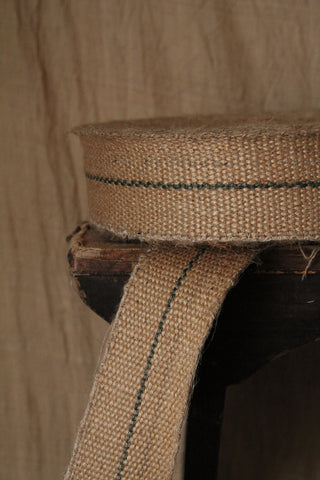 Wide Hessian Webbing