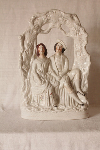 Large Staffordshire Pottery - Courting Couple