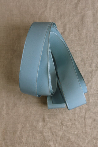 Vintage Milliner's Ribbon - Wedgewood Glaze