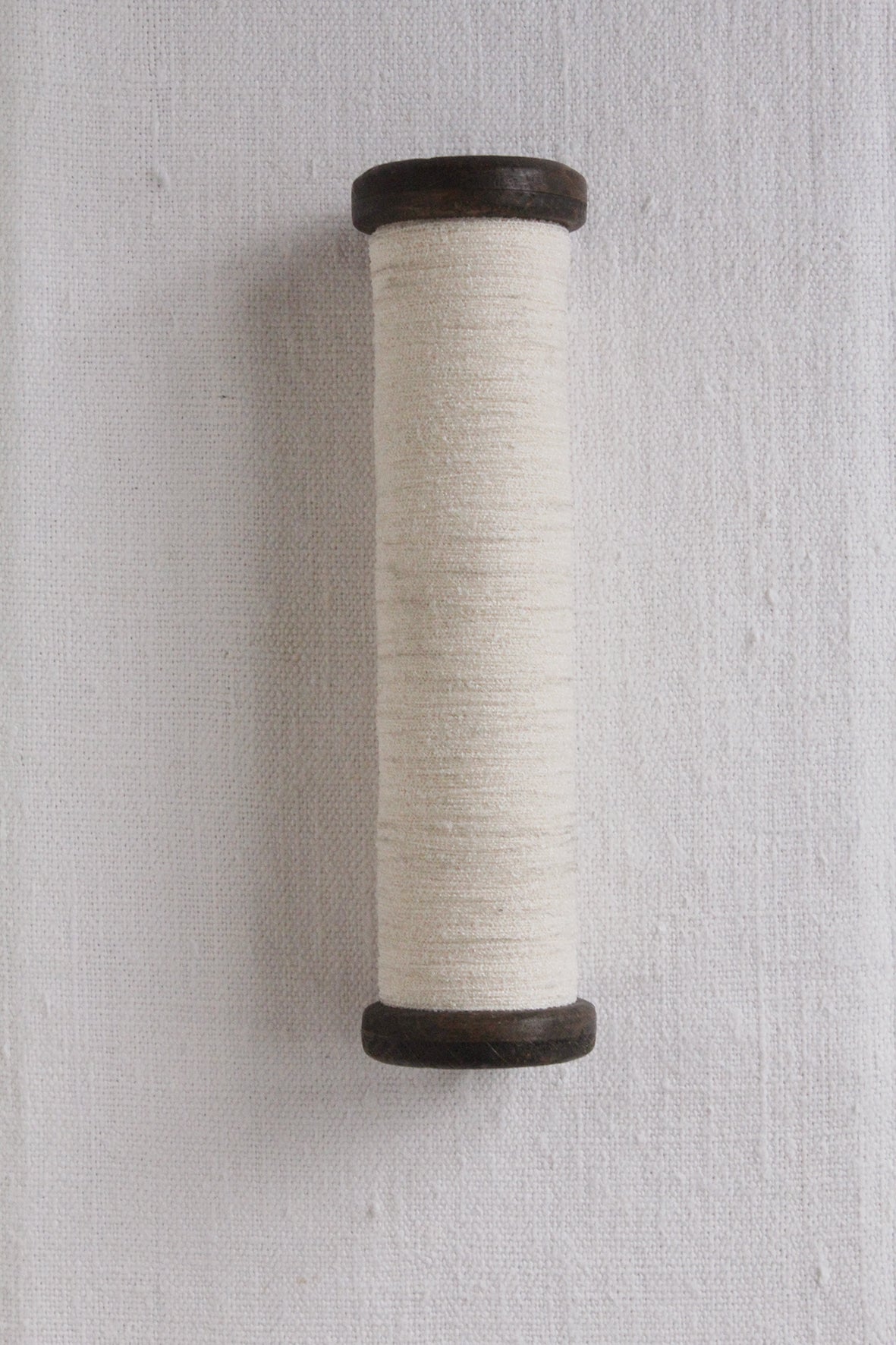 A Large Mill Spool of Antique Linen/Wool Thread – The Linen Garden