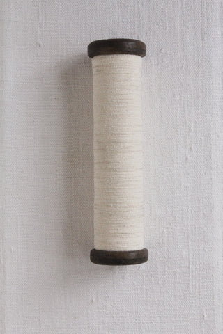 A Large Mill Spool of Antique Linen/Wool Thread