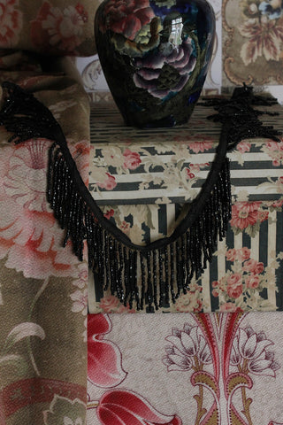 Reclaimed Twenties Glass Beaded Tassel Length