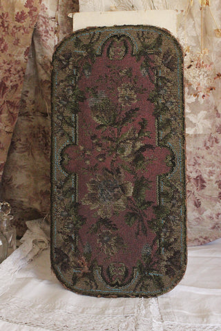 Old Oak Framed English Textile Panel