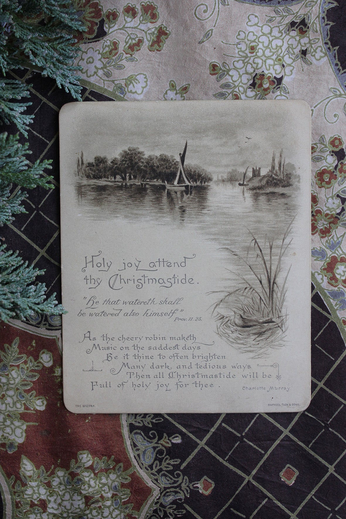 Victorian Christmas Card (8)