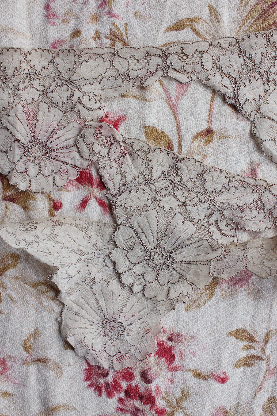 Victorian shop lace fabric