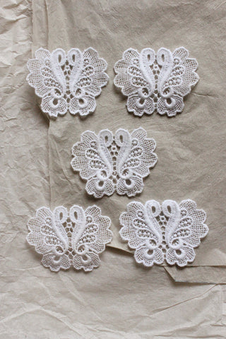 Reclaimed Hand Made Lace Circles